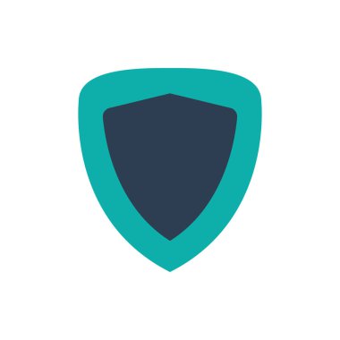 kalkan simgesi, koruma simgesi vektör illüstrasyonu