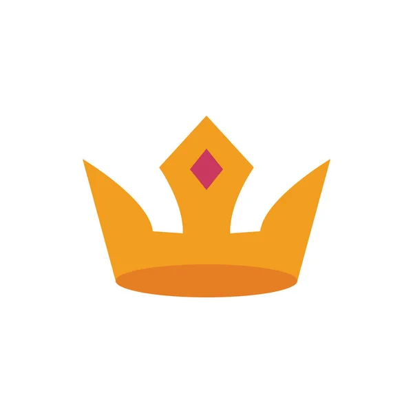 Crown Icon King Icon Vector Illustration — 스톡 벡터