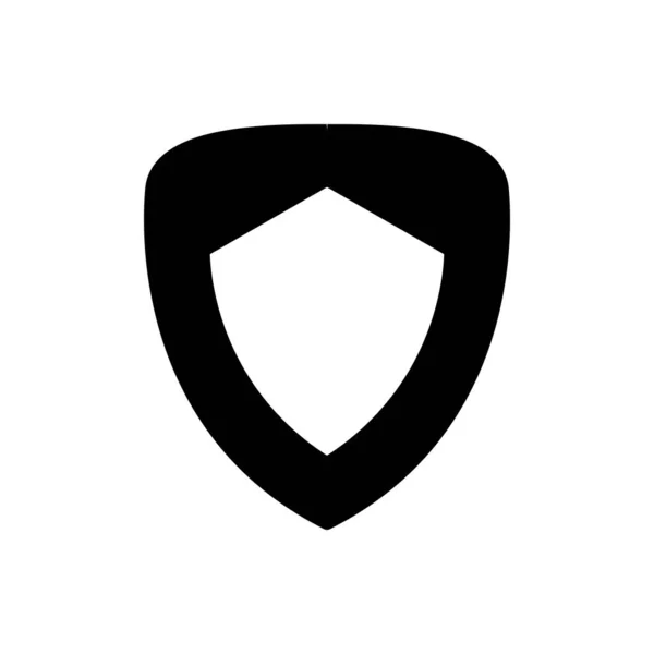 Ícone Escudo Ícone Proteção Ilustração Vetorial — Vetor de Stock