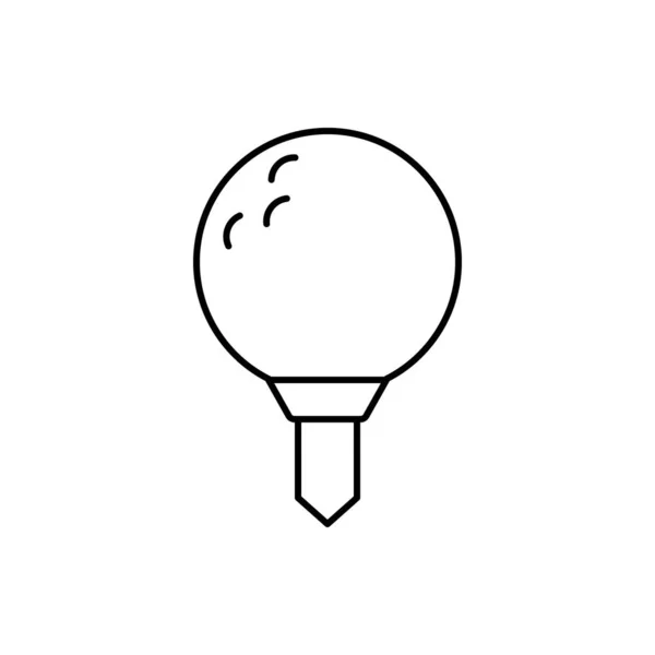 Golf Icon Golf Ball Vector Illustration — Stock Vector