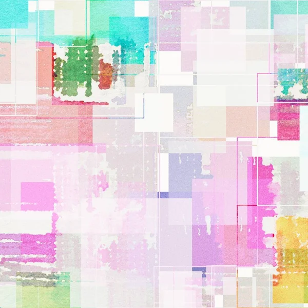 Abstrakt Strukturerad Flerfärgad Geometrisk Bakgrund — Stockfoto