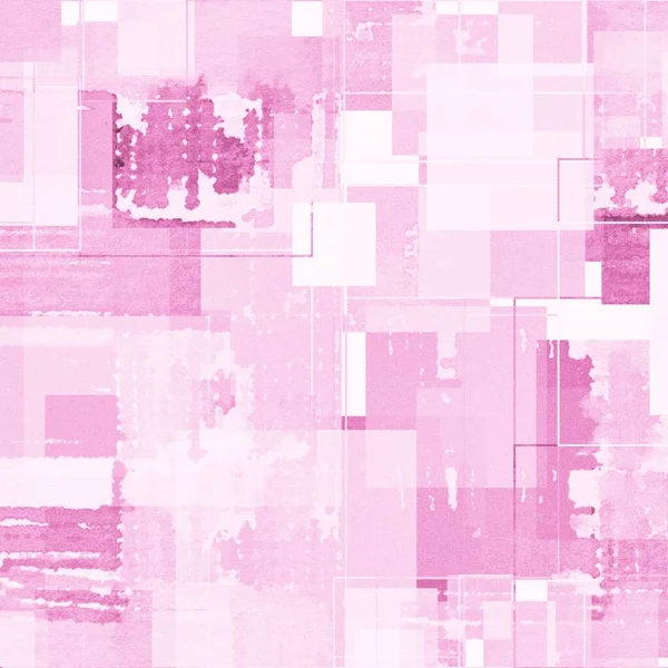 Streszczenie Teksturowane Różowe Geometryczne Tło — Zdjęcie stockowe
