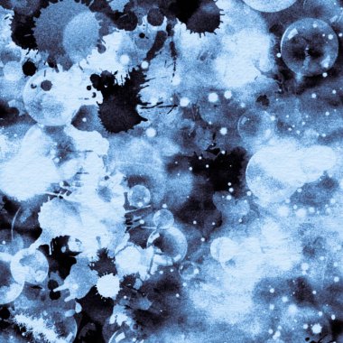 Soyut desenli mavi lekeli arkaplan