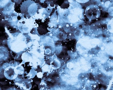 Soyut desenli mavi lekeli arkaplan