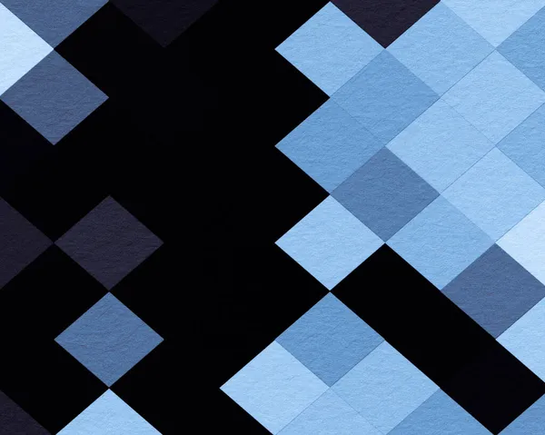 Abstract Getextureerde Blauwe Geometrische Achtergrond — Stockfoto