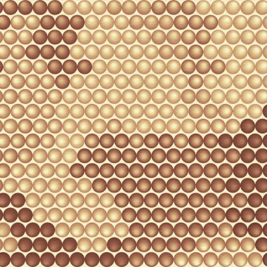 Soyut desenli kahverengi geometrik arkaplan