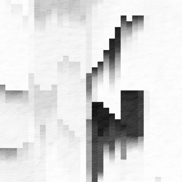 黑白几何图案 抽象背景 — 图库照片