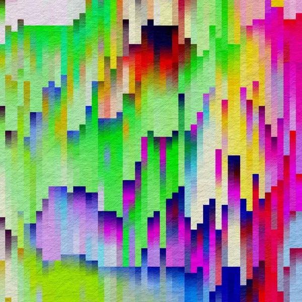 Fundo Abstrato Com Linhas Coloridas — Fotografia de Stock