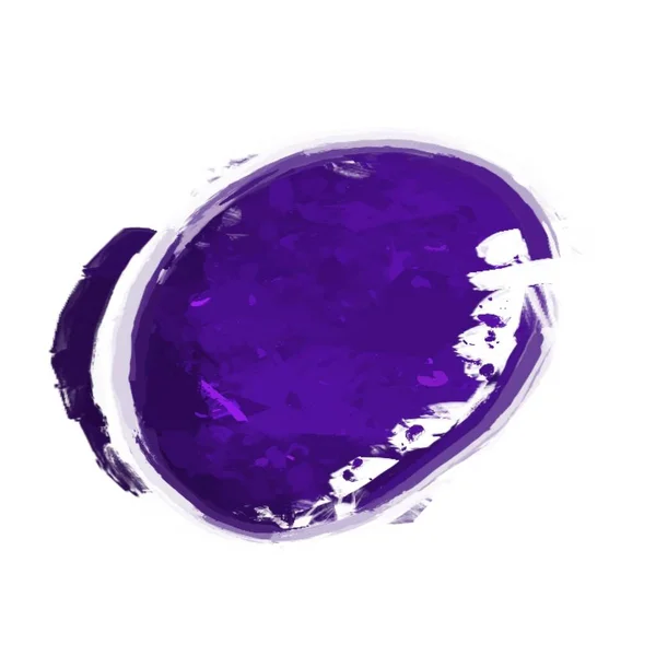 Круглий Фіолетовий Простір Копіювання Білому Абстрактна Пофарбована Текстура Фону — стокове фото