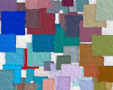 Soyut doku. Renkli desen arka planı. Yaratıcı duvar kağıdı ya da tasarım sanatı için resim. Metin için arkaplanda kopyalama alanı var.