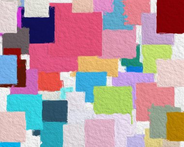 Yaratıcı duvar kâğıdı için soyut sanat arka planı, güzel rengarenk kavramsal dekorasyon deseni kaba doku ve metin alanı fotokopisi.