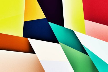 Eğitim sunumu arkaplanı, yeni kağıt dokusu ve şekil duvar kağıdına sahip soyut bir duvarı bulanıklaştırır. Yüksek kalite ve metin kopyalama alanı