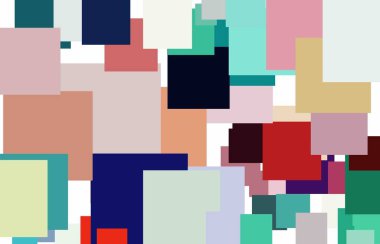 Soyut geometrik desen, arkaplan olarak kareler. vektör illüstrasyonu