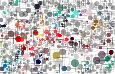 Renkli desenli soyut arkaplan