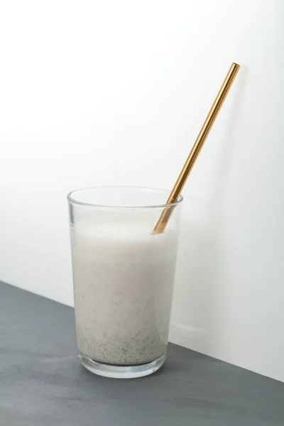 Misutgaru Nebo Misugaru Latte Drink Zdravý Proteinový Koktejl Pečeným Vícesložkovým — Stock fotografie