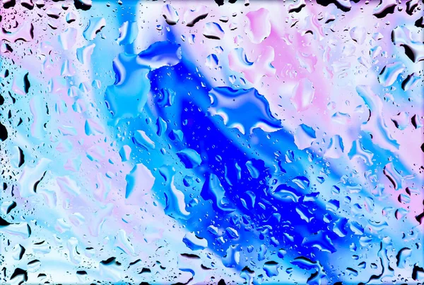 Full Fundo Colorido Abstrato Papel Parede Abstrato Com Gotas Água — Fotografia de Stock