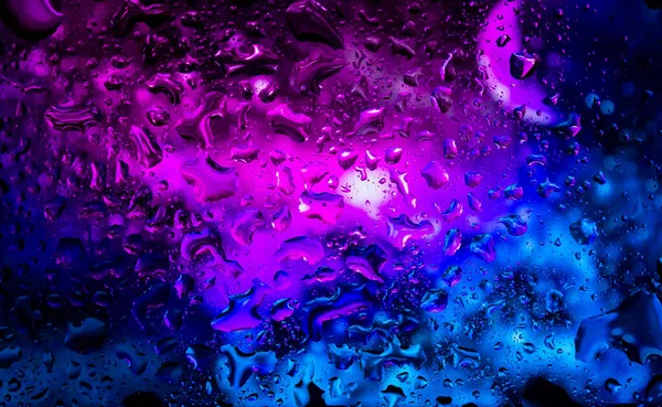 Полный Абстрактный Красочный Фон Абстрактные Обои Капли Воды Красочный Фон — стоковое фото