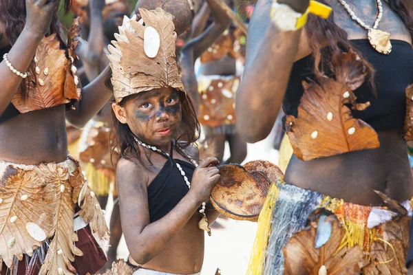 Festival ATI-Atihan a Boracay, Filippine. Si celebra ogni — Foto Stock