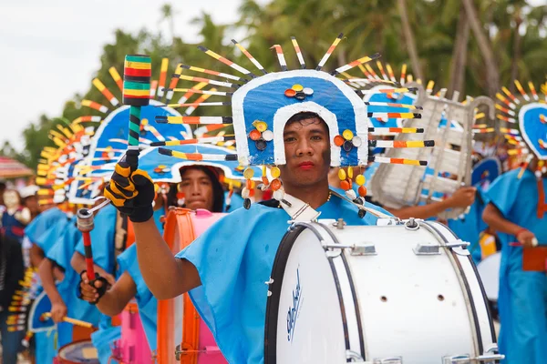 Festival ATI-Atihan en Boracay, Filipinas. Se celebra cada — Foto de Stock