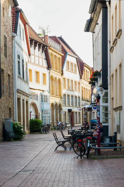 Osnabruck Germany July 2021 Street Architecture Osnabruck Third Largest City — Stock Photo, Image