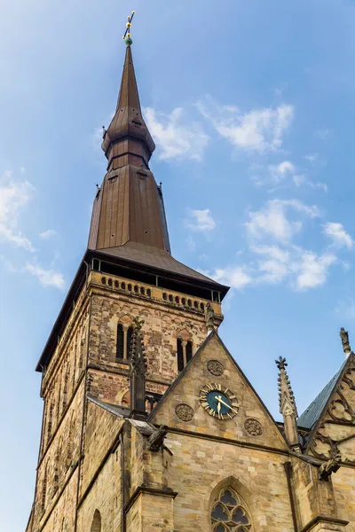 Osnabruck Niedersachsen Tyskland Juli 2021 Marien Kyrkan Och Fasader Gamla — Stockfoto