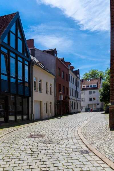 Ιστορικό Κέντρο Της Μεσαιωνικής Χανσεατικής Πόλης Της Βρέμης Γερμανία Ιουλίου — Φωτογραφία Αρχείου