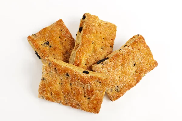 Baking cookies with raisins — Stock Photo, Image