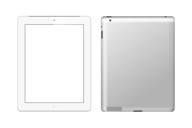 tablet bilgisayar vektör yastık