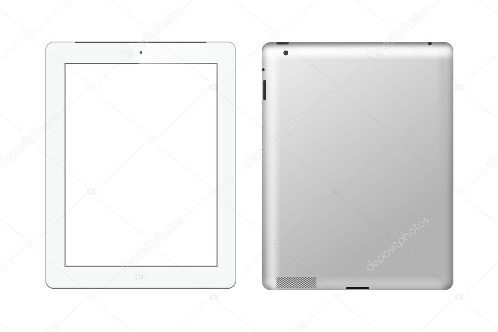 I pad tablet computer vector