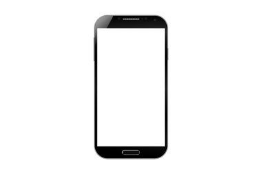 Smart phone android vector clipart