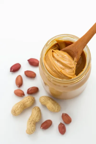 Jar of Peanut Butter — Stock Photo, Image