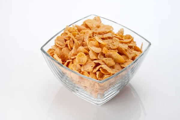 Ciotola di cornflakes — Foto Stock