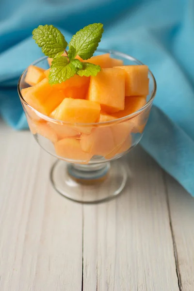 Cantaloupe Melon Dessert — Stock Photo, Image