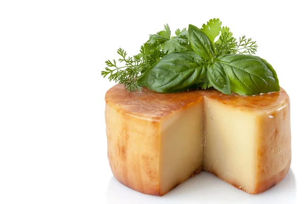 Traditionell rökt ost — Stockfoto
