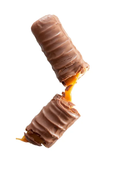 Karamell-Schokolade — Stockfoto