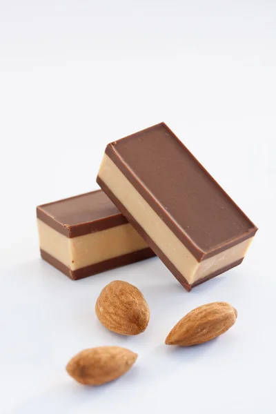 Nougat-Praline — Stockfoto