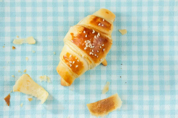 Domácí croissant — Stock fotografie