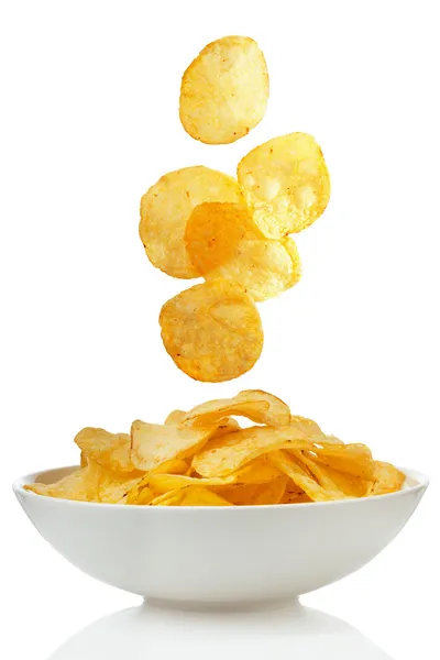 Kartoffelchips — Stockfoto