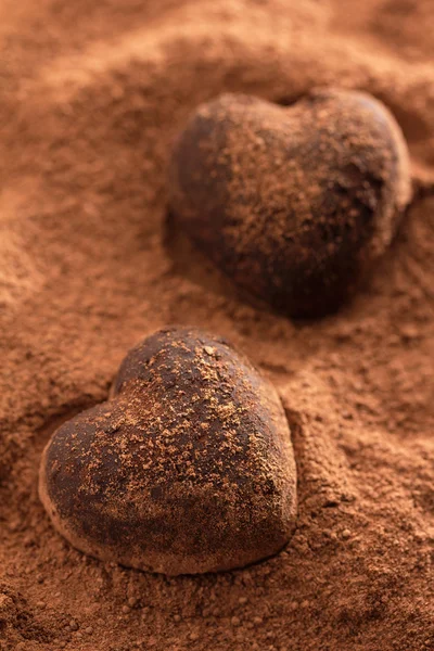 Coração de chocolate — Fotografia de Stock