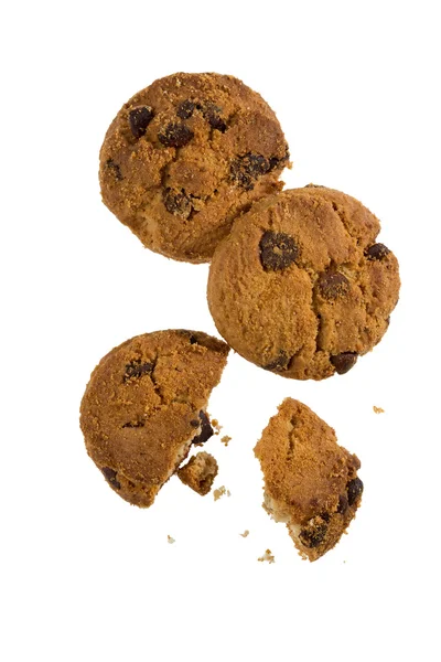 巧克力芯片 cookiees — 图库照片