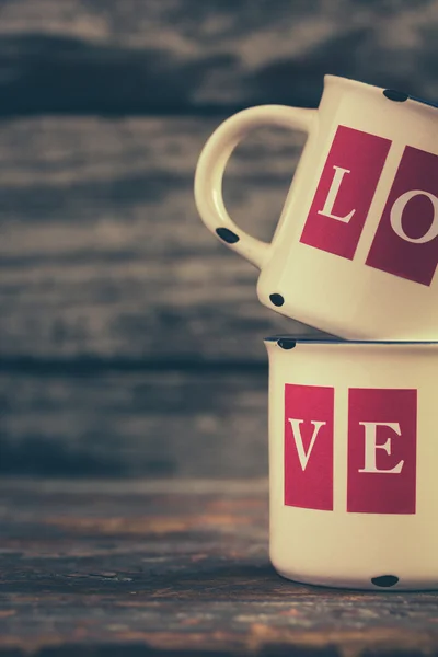 Love Mugs — Stock Photo, Image