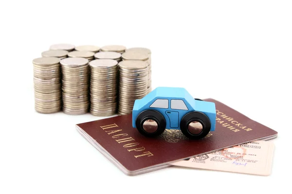 Documentos necessários para o empréstimo automóvel — Fotografia de Stock