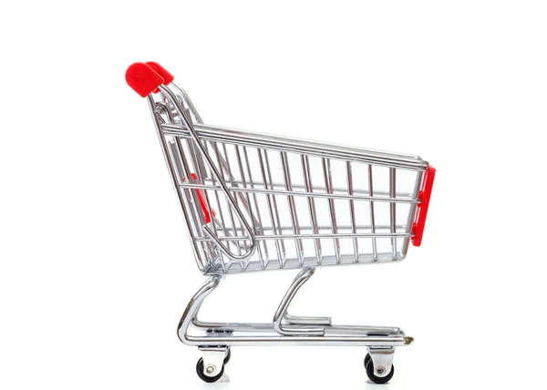 Empty shopping cart — Stock Photo, Image