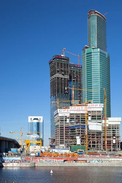 Moderno centro de negocios en Moscú — Foto de Stock