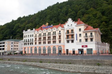 Hotel rosa khutor üzerinde