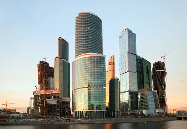 Międzynarodowe Centrum Biznesu w Moskwie — Zdjęcie stockowe