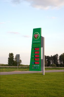 belorusneft benzin istasyonu fiyatları ile kurulu