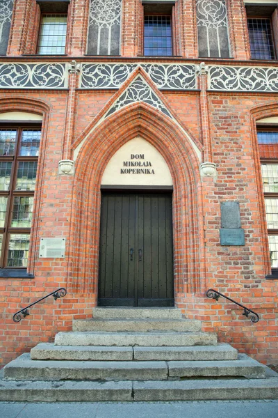 Haus von Kopernik in Torun — Stockfoto