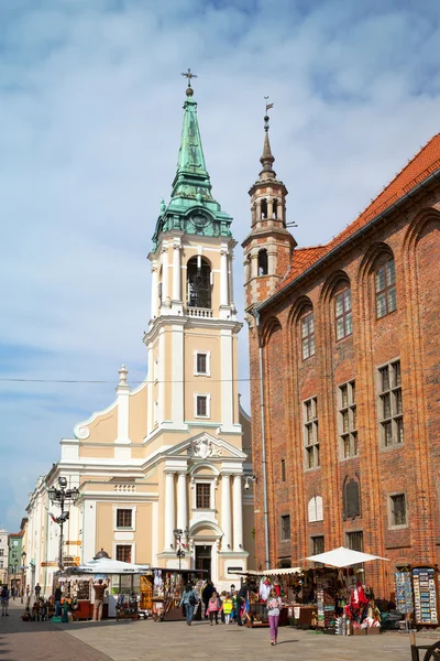 Church of the Holy Spirit  in Torun — Stock Photo, Image