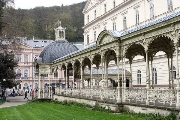 Sadova colonnade in Karlovy Vary — Stock Photo, Image